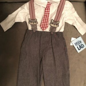 Little lad pants set 3-6 month